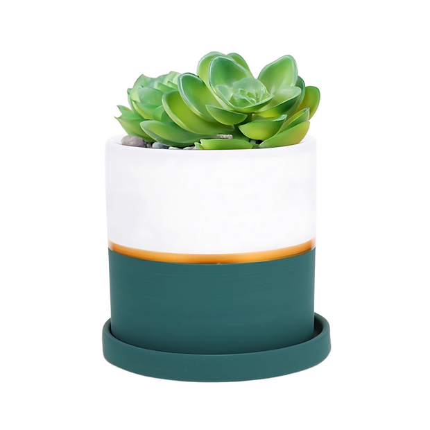 Ceramic Decorative Planter Pot for Indoor Plants Succulent Flowerpot